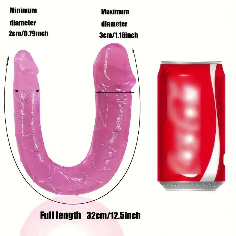 Silikonový dvojitý penis