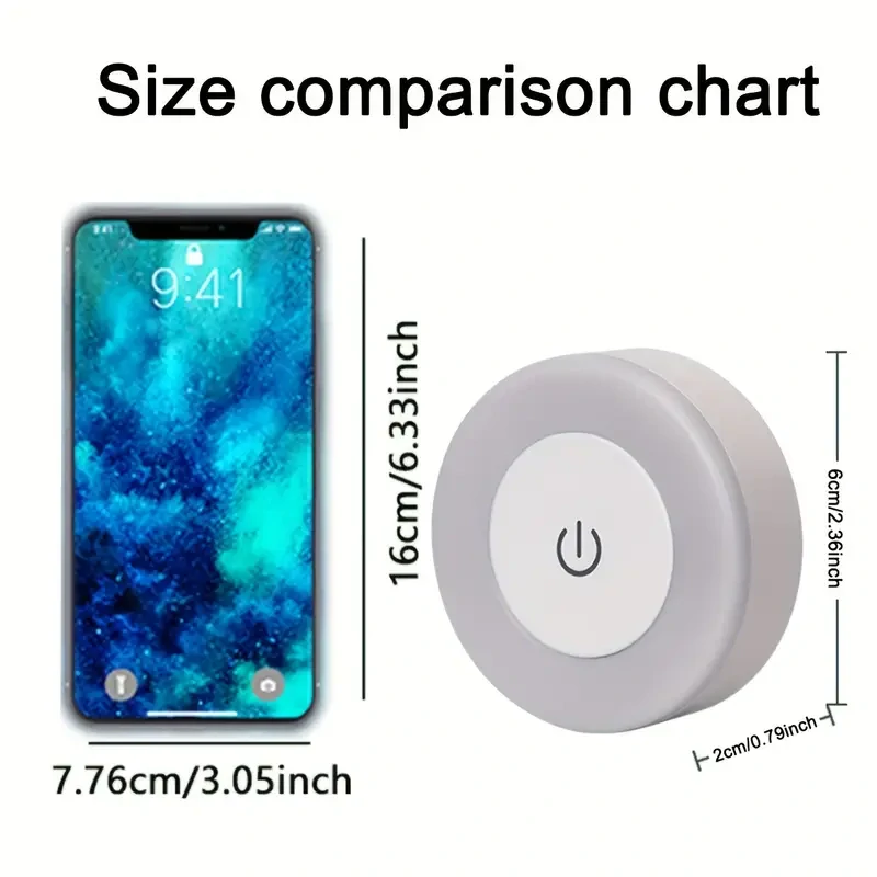 LED světlo na stěnu s dotykovým ovládáním
