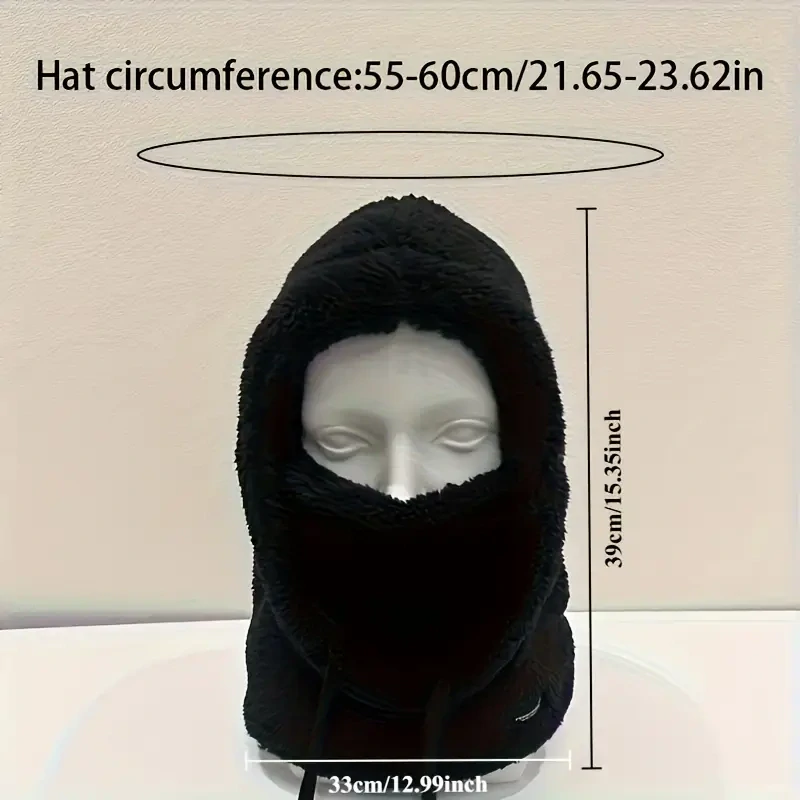 Zimní kapuce do chladného počasí
