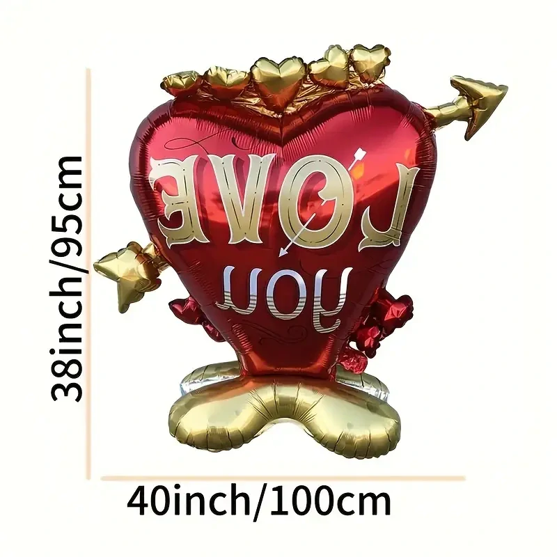 Velké srdce LOVE YOU