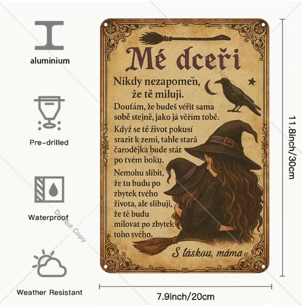 Tabule - Mé dceři