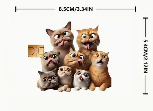 Nálepka na kreditní karty 