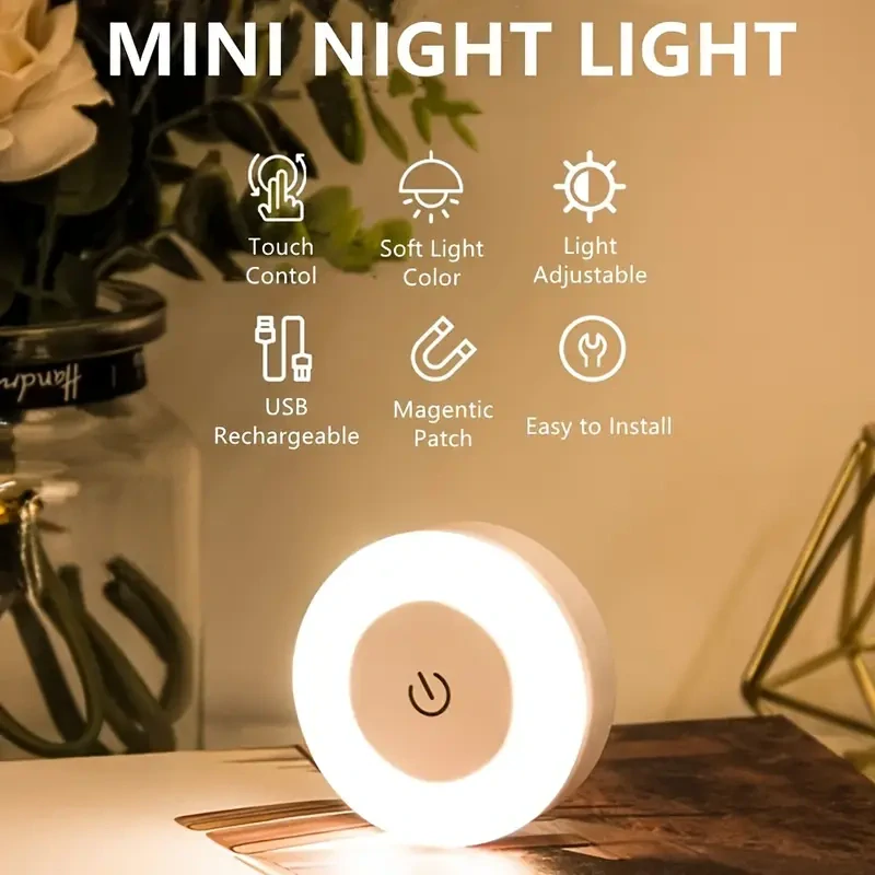 LED světlo na stěnu s dotykovým ovládáním