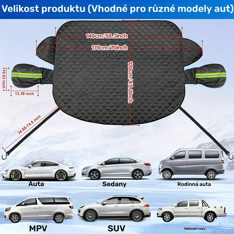 Ochranná clona na čelní sklo