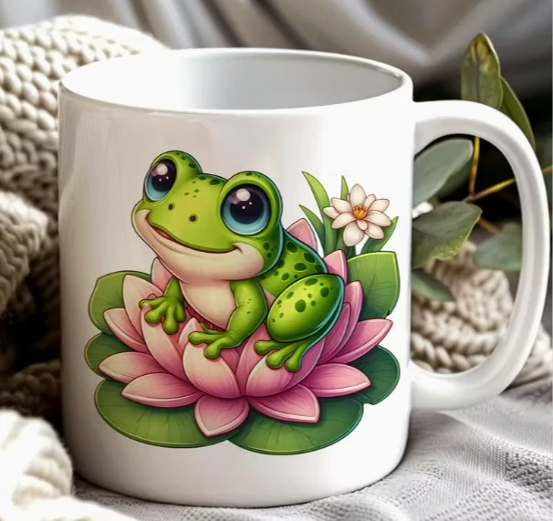 Nálepka na hrnek - Žabák 