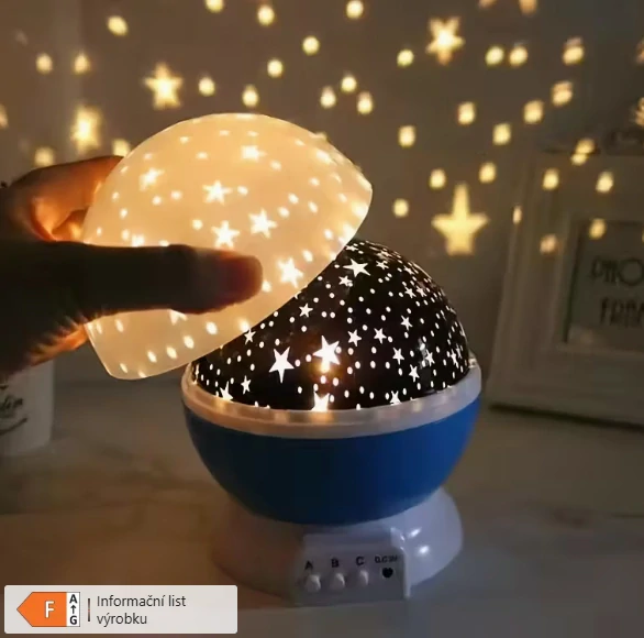 Projektor noční oblohy