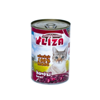 LÍZA Cat hovězí, konzerva