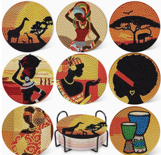 Podtácky - Afrika