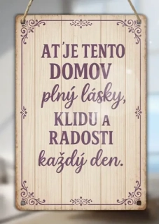 Dřevěná nástěnná dekorace