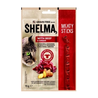 Shelma Sticks s hovězím a zázvorem 15 g