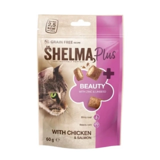 Shelma Cat Snack Beauty polštářky 60 g