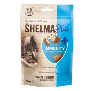 Shelma Cat Snack Immunity polštářky 60 g
