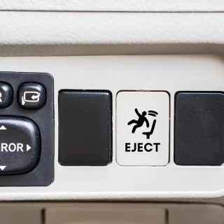 Nálepka EJECT