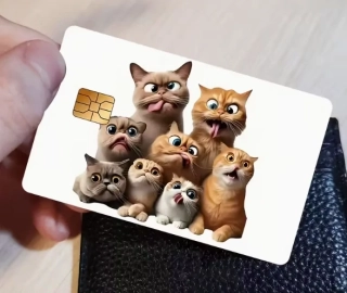 Nálepka na kreditní karty 