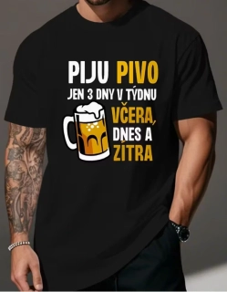 Pánské tričko - Piju pivo