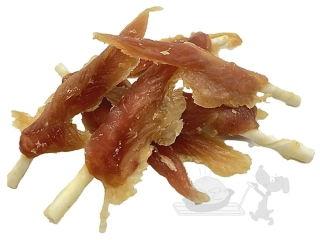 Bubu Pets Kuřecí prsa na kalciové tyčce 500g
