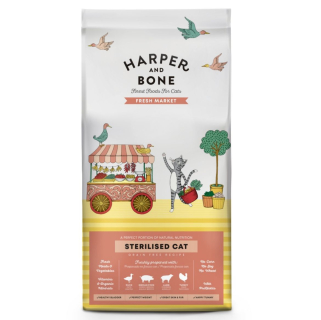 Harper and Bone Cat Sterilised čerstvé z trhu