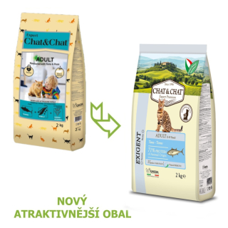 Chat & Chat Exigent Adult Tuna 2 kg