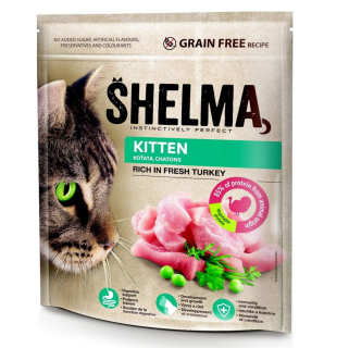 SHELMA Cat Kitten Freshmeat Turkey 750 g