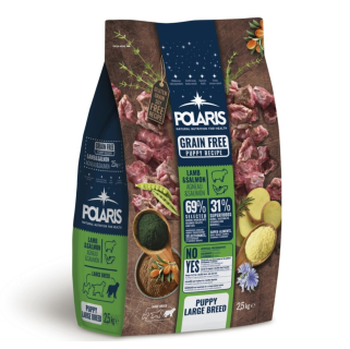 Polaris Dog Puppy Large jehně & losos 2,5 kg