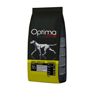 OPTIMAnova Dog Adult Digestive Rabbit & Potato 2 kg